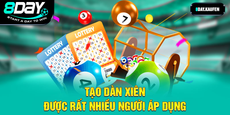 Tạo dàn xiên được rất nhiều người áp dụng